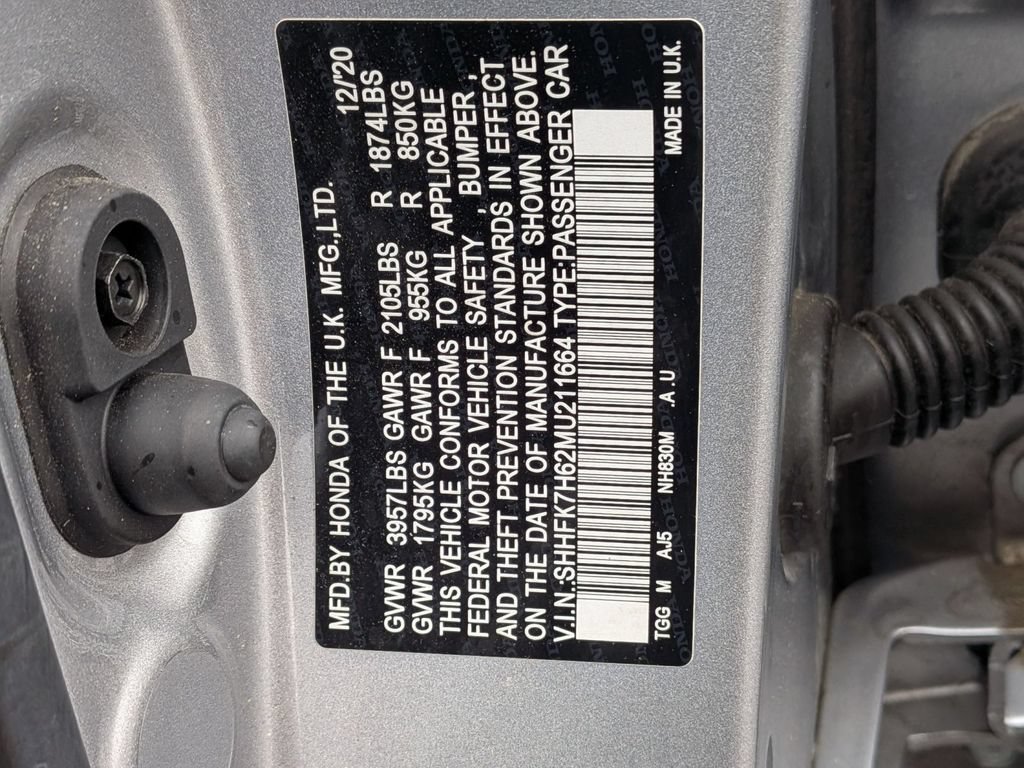 Used 2021 Honda Civic EX image 39