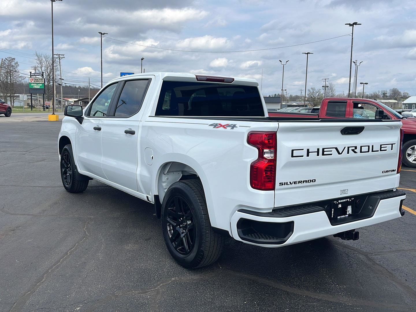 Used 2023 Chevrolet Silverado 1500 Custom w/ LPO, Dark Essentials Package image 3