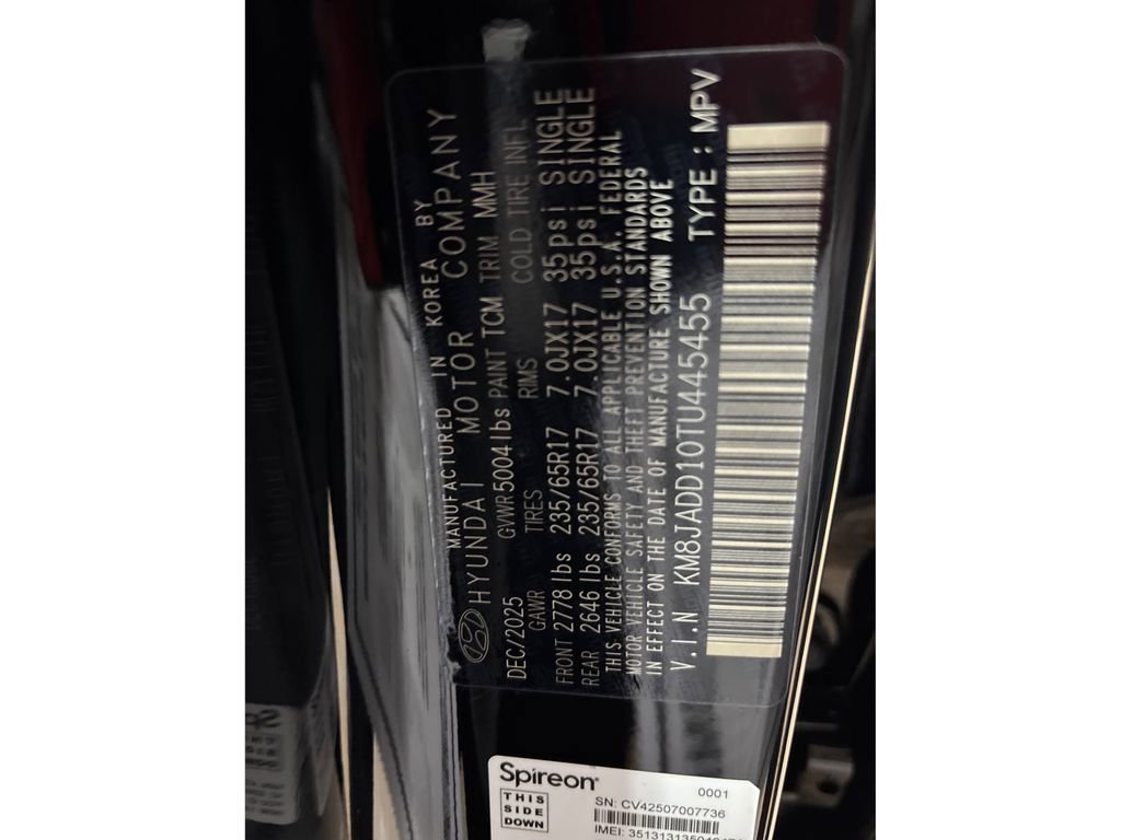 New 2026 Hyundai Tucson Blue SE image 16