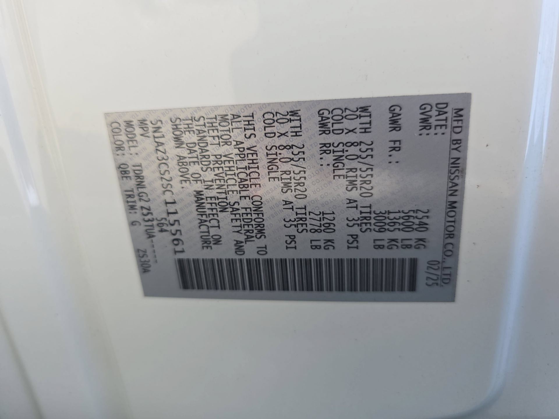 Used 2025 Nissan Murano SL AWD/4WD image 34