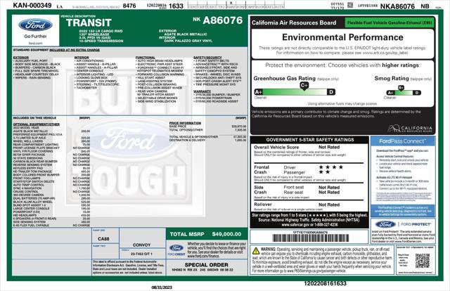 Used 2022 Ford Transit 150 Low Roof RWD image 11