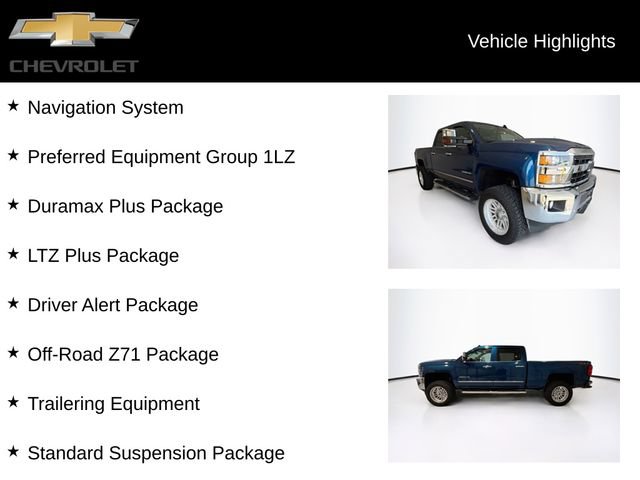 Certified 2018 Chevrolet Silverado 2500 LTZ w/ Duramax Plus Package AWD/4WD image 5