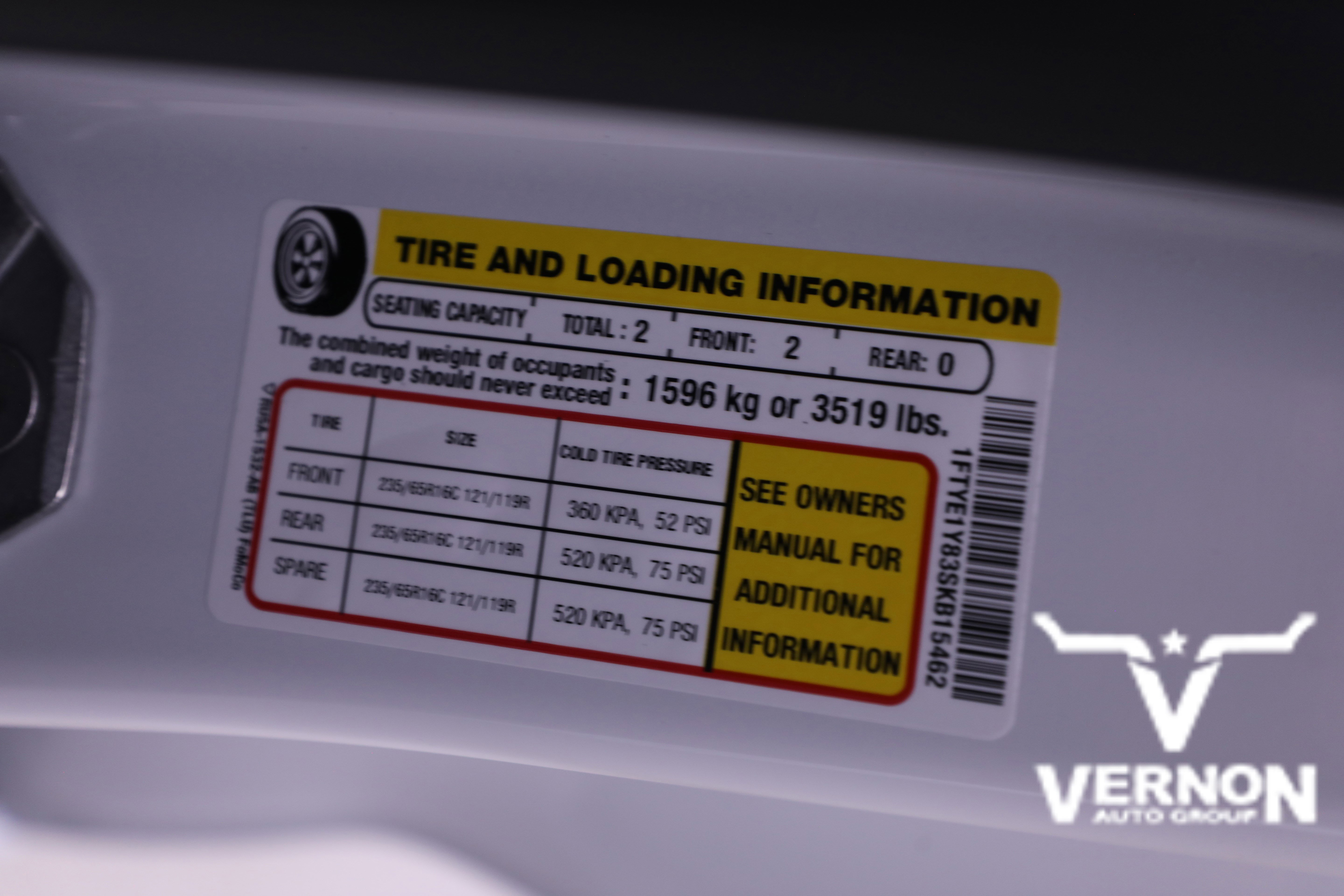 New 2025 Ford Transit 150 Low Roof w/ Load Area Protection Package image 36