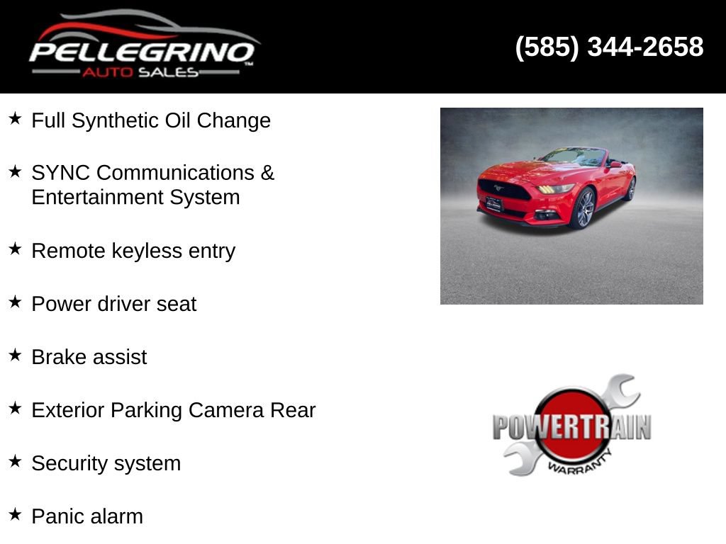 Used 2015 Ford Mustang Premium RWD image 4