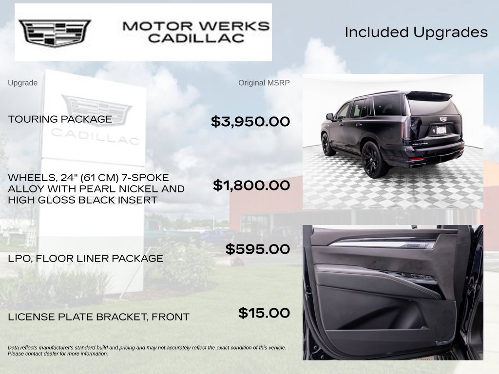 Certified 2026 Cadillac Escalade Sport w/ Touring Package AWD/4WD image 4