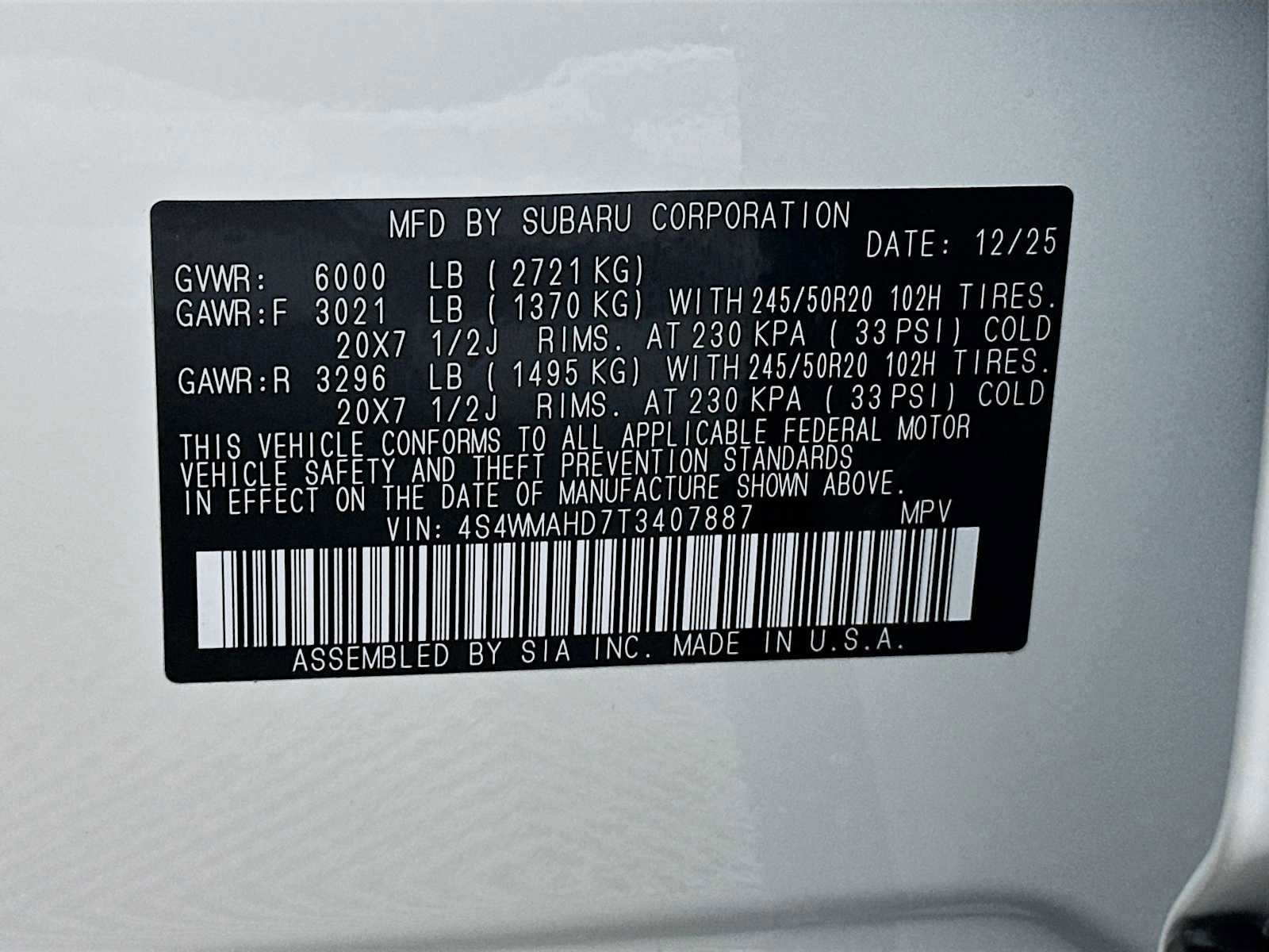 New 2026 Subaru Ascent Limited Bronze image 32