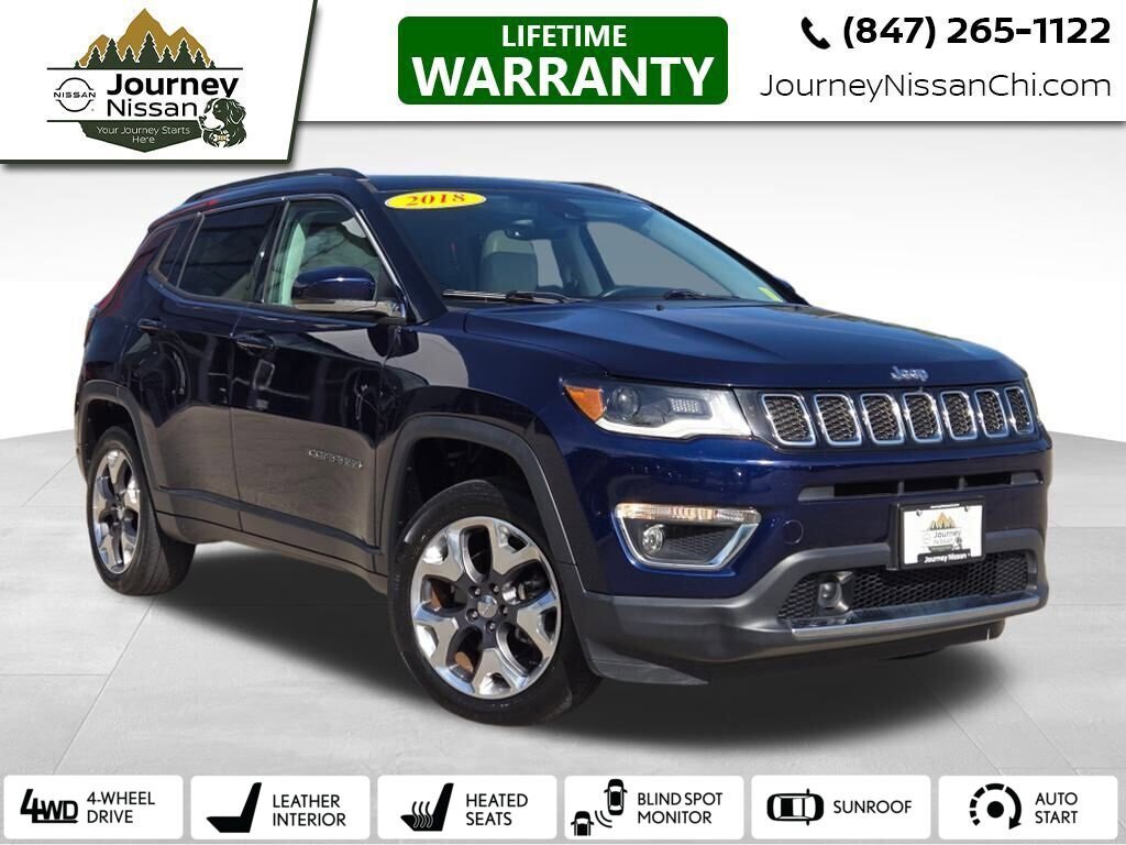 Used 2018 Jeep Compass Limited w/ Navigation Group image 1