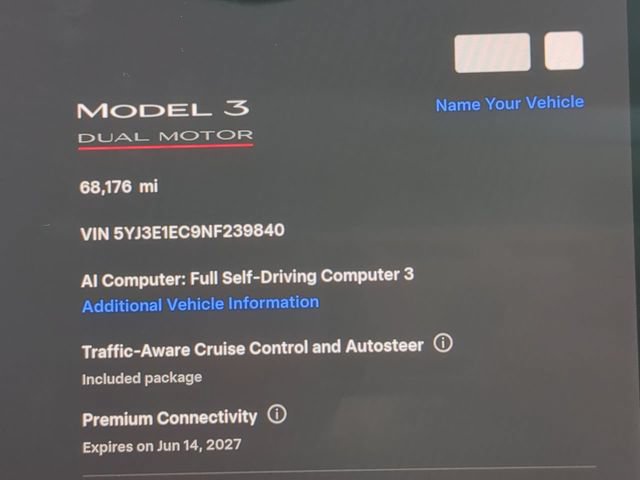 Used 2022 Tesla Model 3 Performance AWD/4WD image 30