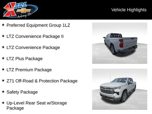 Used 2024 Chevrolet Silverado 1500 LTZ w/ LTZ Premium Package image 2