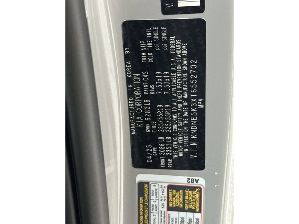 New 2026 Kia Carnival SX Prestige image 39