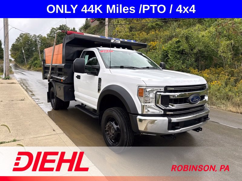 Used 2021 Ford F550 4x4 Regular Cab Super Duty w/ Power Equipment Group image 1
