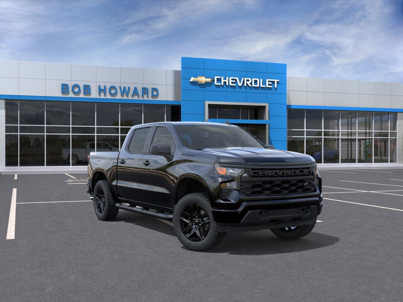 New 2026 Chevrolet Silverado 1500 Custom w/ Turbomax Blackout Package AWD/4WD image 22