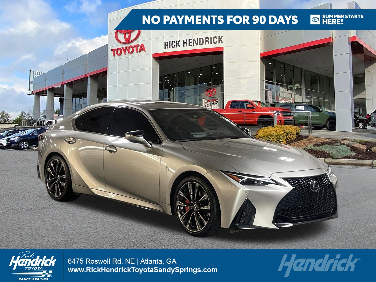 Used 2023 Lexus IS 350 F Sport w/ Navigation Package