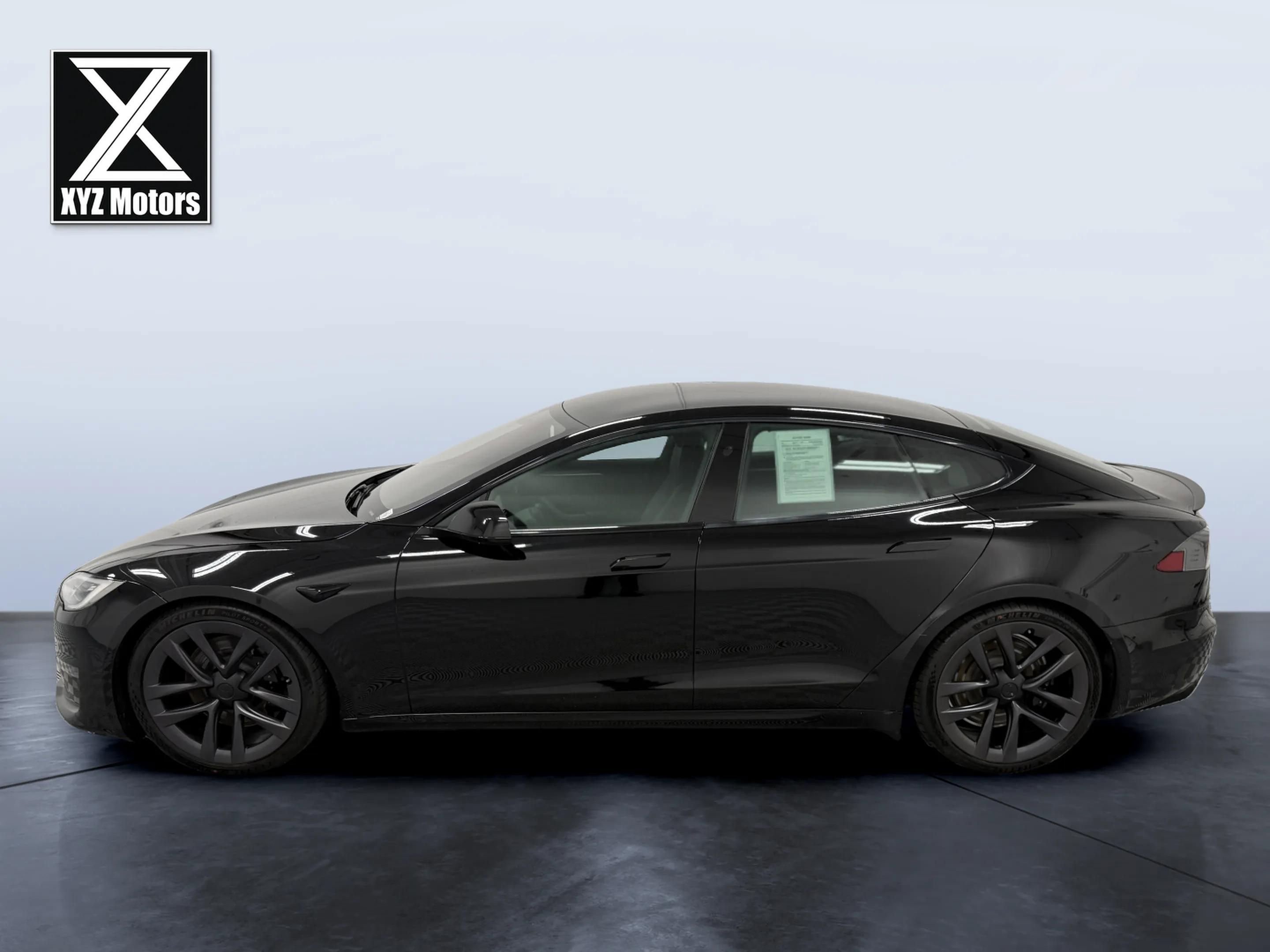 Used 2021 Tesla Model S Plaid AWD/4WD image 3