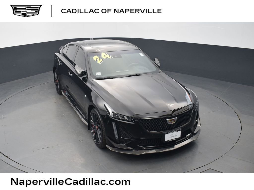 Used 2024 Cadillac CT5 Sport w/ LPO, Red Accent Package AWD/4WD image 1