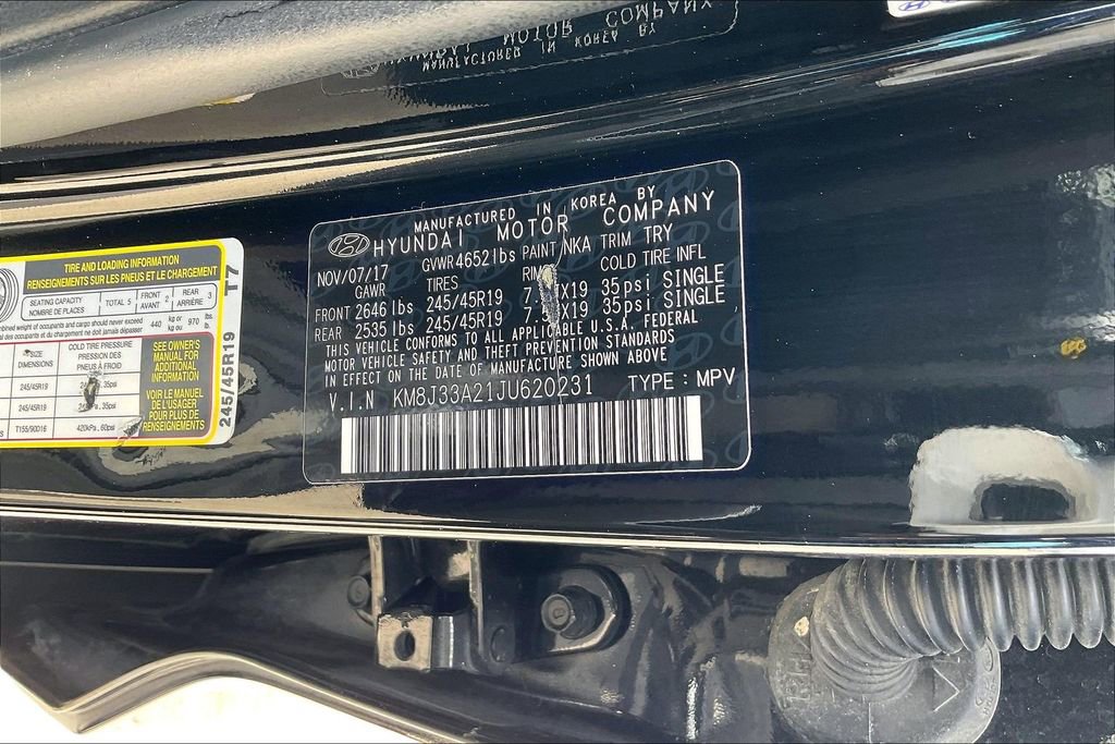 Used 2018 Hyundai Tucson Limited w/ Ultimate Package 02 FWD image 16