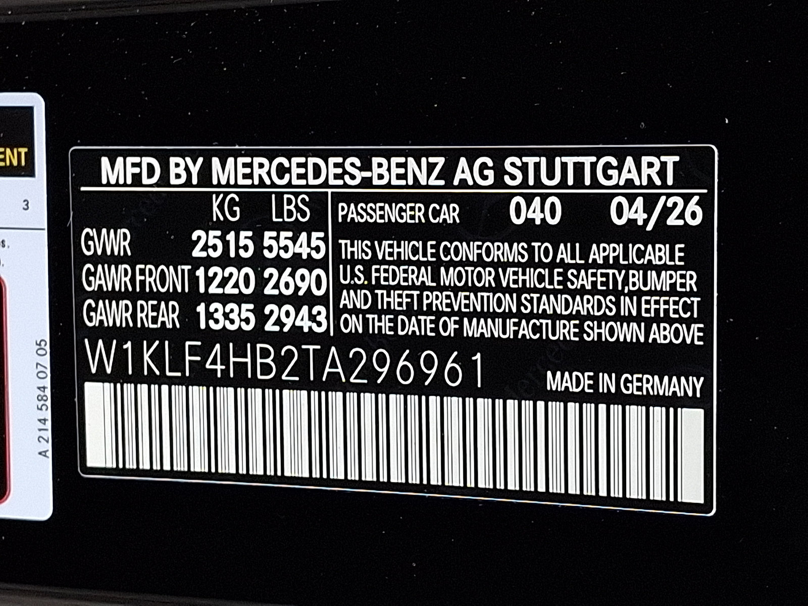 New 2026 Mercedes-Benz E 350 4MATIC Sedan image 22