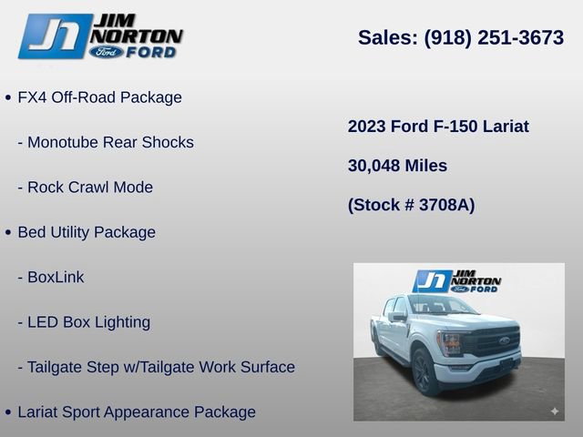 Used 2023 Ford F150 Lariat AWD/4WD image 14