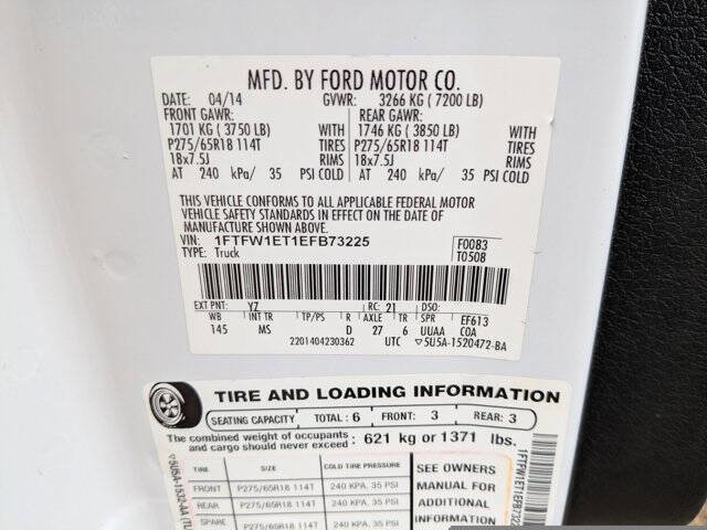 Used 2014 Ford F150 XLT w/ XLT Chrome Package image 37