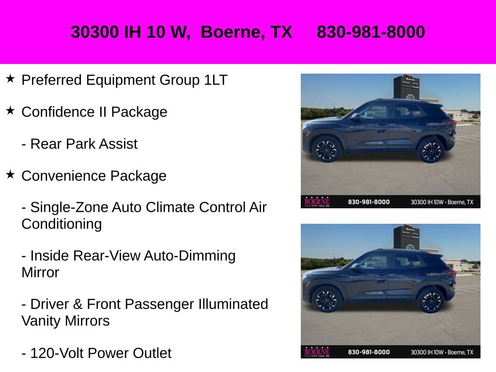 Used 2023 Chevrolet TrailBlazer LT w/ Convenience Package FWD image 10