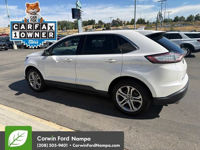Used 2017 Ford Edge Titanium w/ Class II Trailer Tow Package AWD/4WD image 13