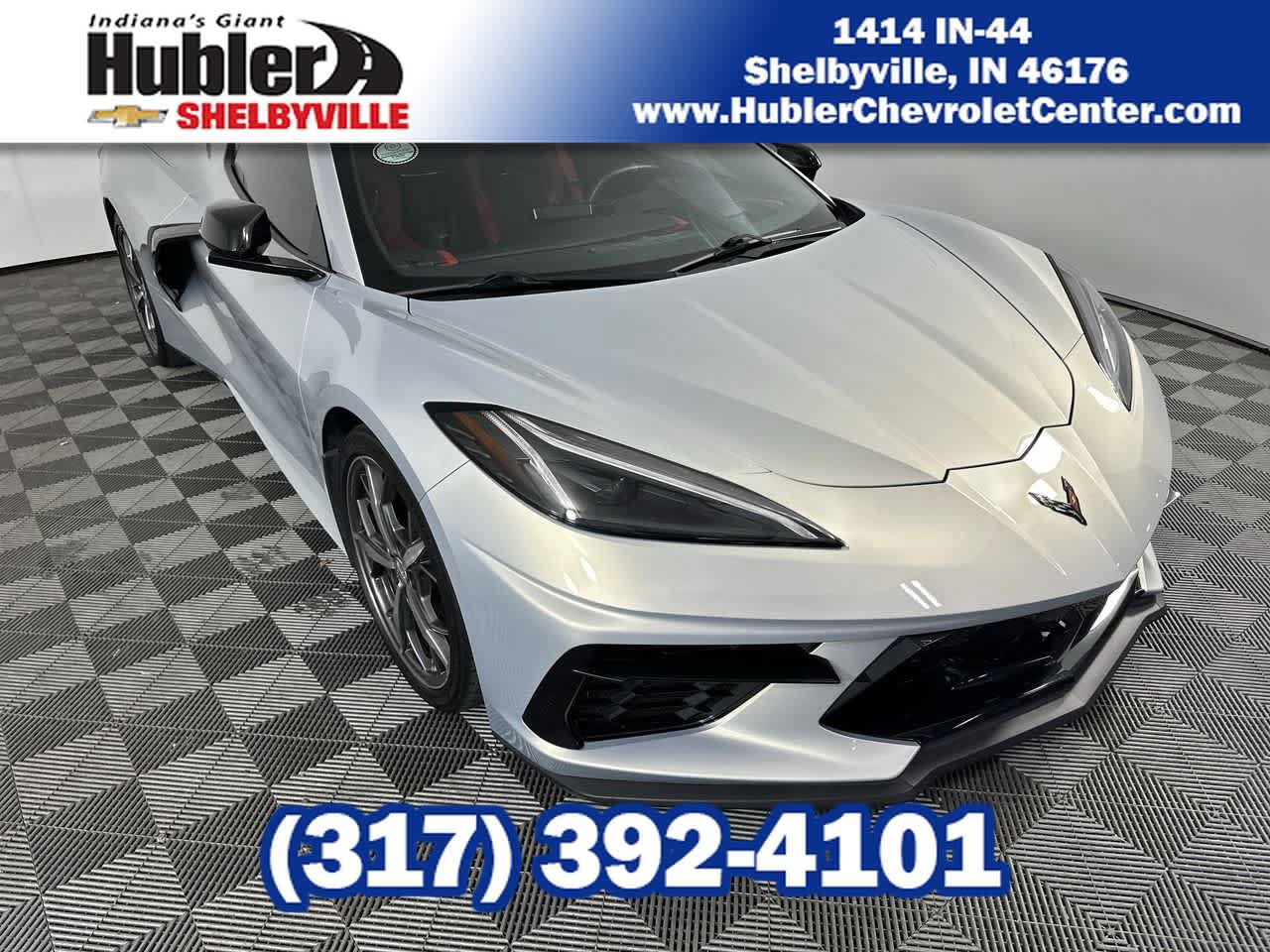 Used 2021 Chevrolet Corvette Stingray Premium Cpe w/ Z51 Performance Package RWD image 1
