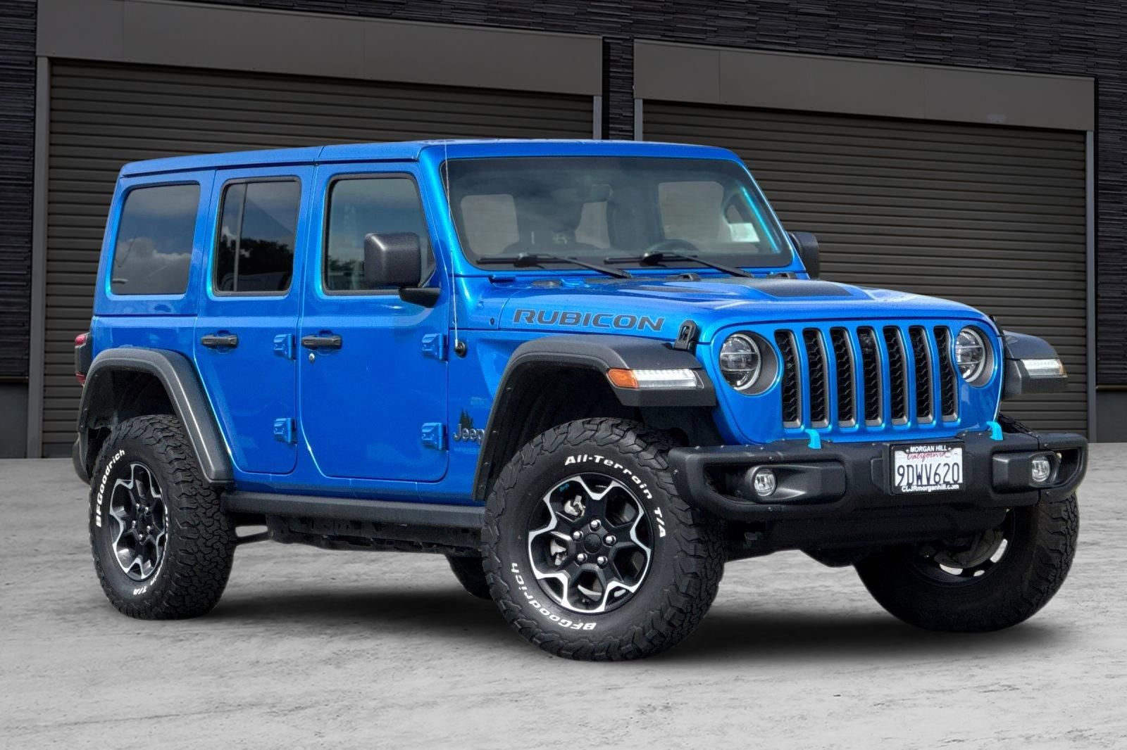 Used 2022 Jeep Wrangler Unlimited Rubicon 4xe w/ Steel Bumper Group image 2