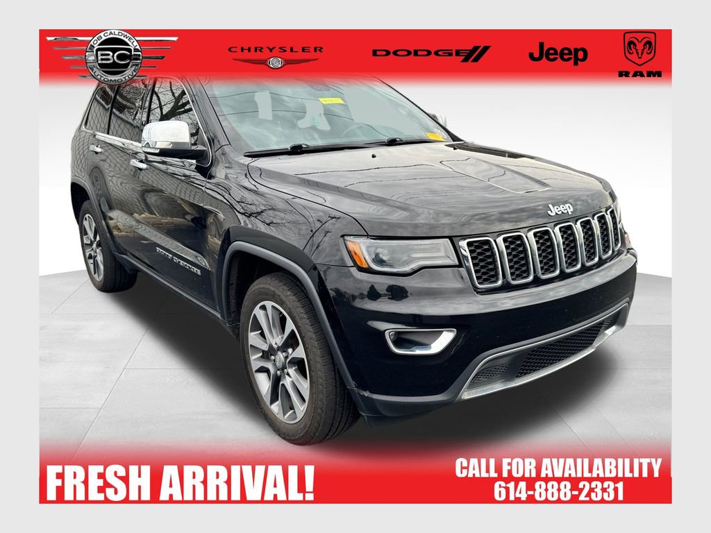 Used 2018 Jeep Grand Cherokee Limited w/ Luxury Group II