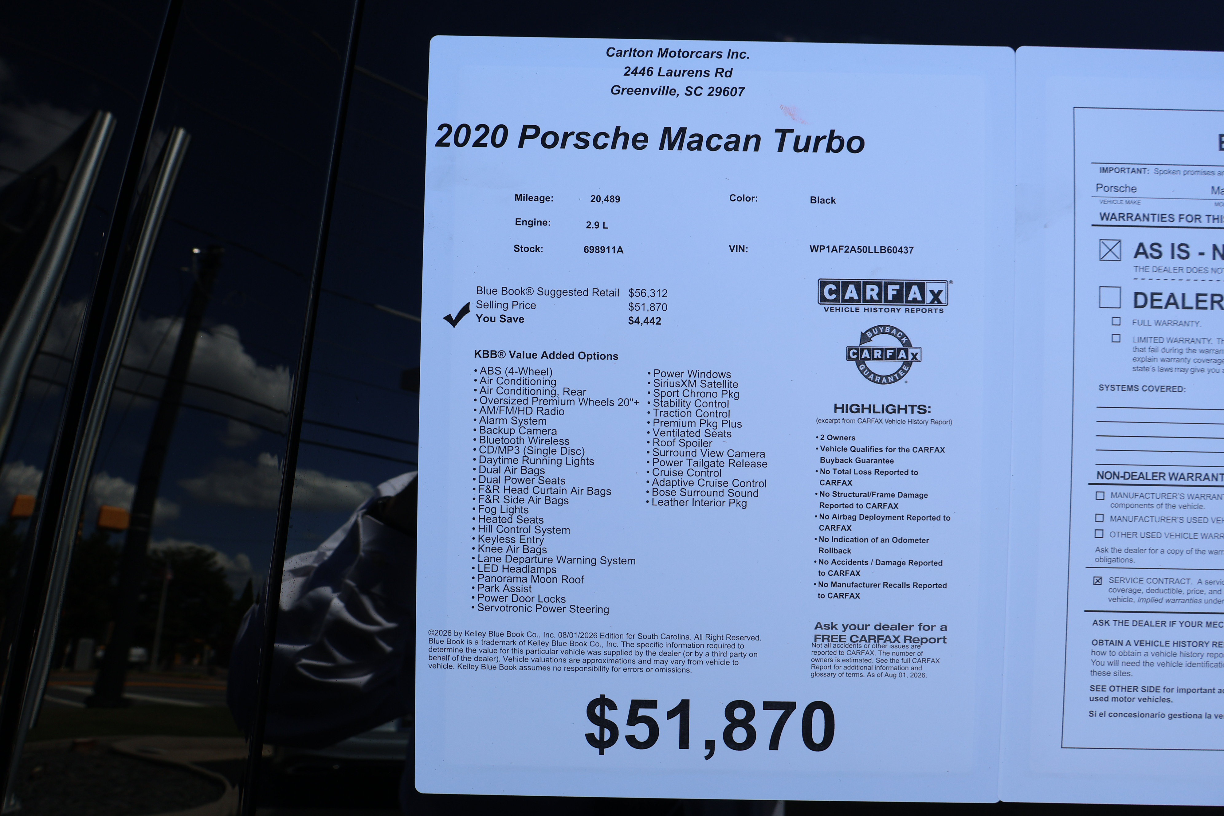 Used 2020 Porsche Macan Turbo AWD/4WD image 47