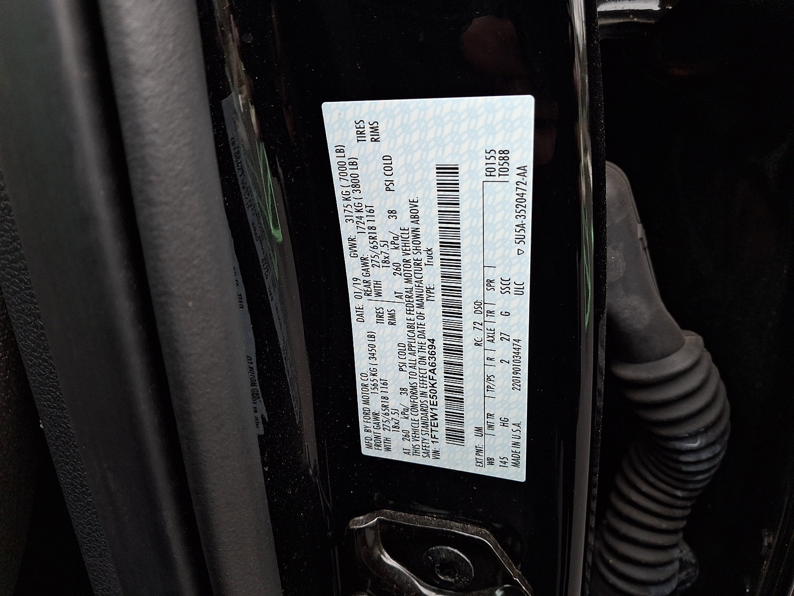 Certified 2019 Ford F150 Lariat image 28