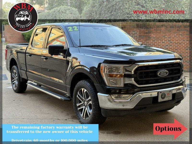Used 2022 Ford F150 XLT w/ Equipment Group 301A Mid image 1