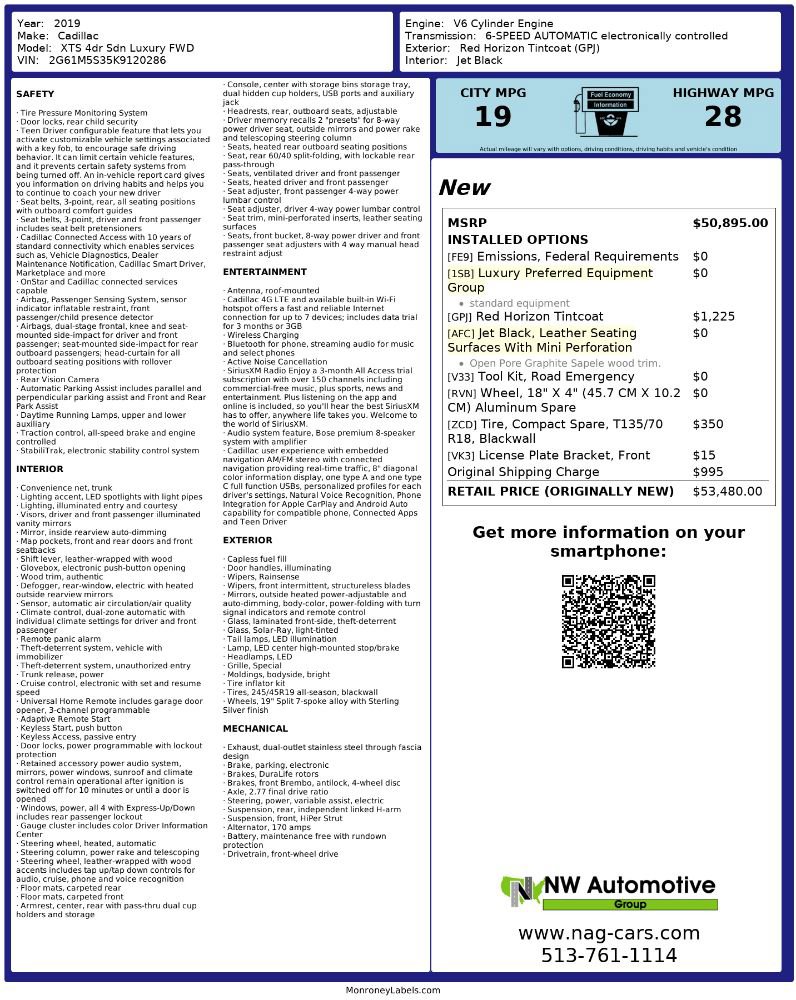 Used 2019 Cadillac XTS Luxury image 2