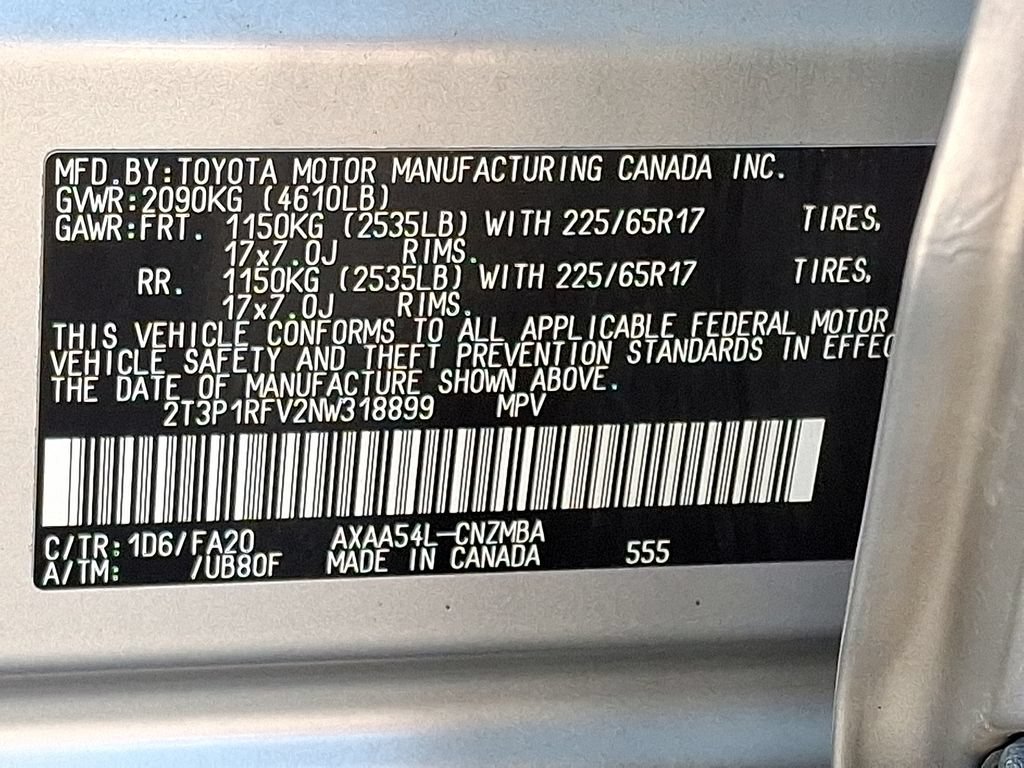 Used 2022 Toyota RAV4 XLE w/ Convenience Package AWD/4WD image 29