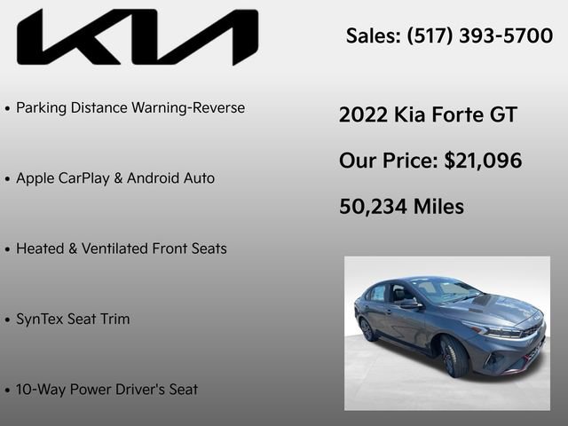 Used 2022 Kia Forte GT w/ GT2 Package FWD image 21