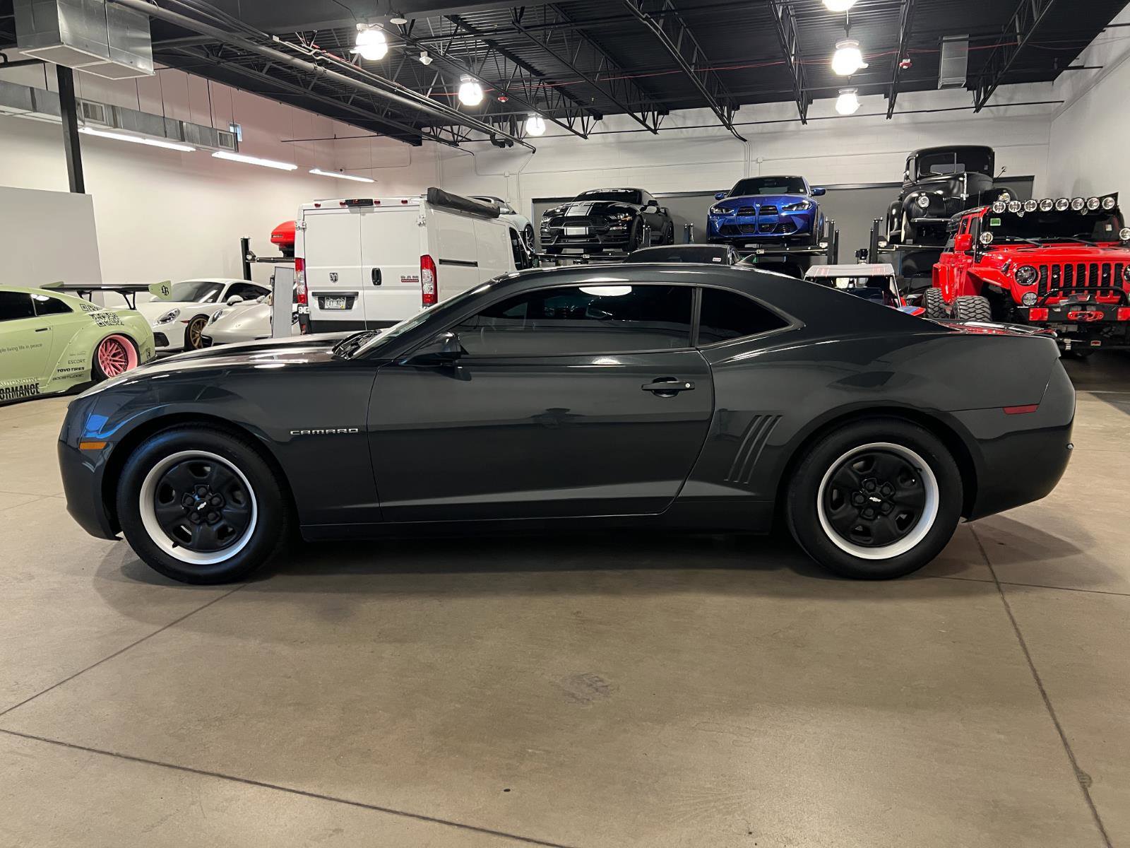 Used 2013 Chevrolet Camaro LS w/ Black Rally Stripe Package RWD image 6
