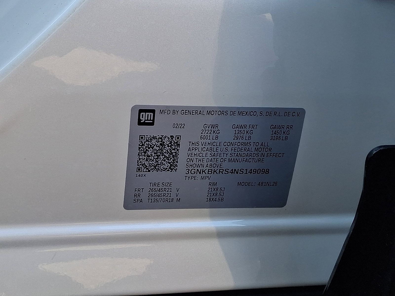 Used 2022 Chevrolet Blazer RS w/ Enhanced Convenience Package image 27