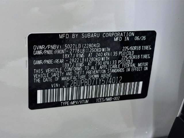 New 2026 Subaru Outback Premium AWD/4WD image 32