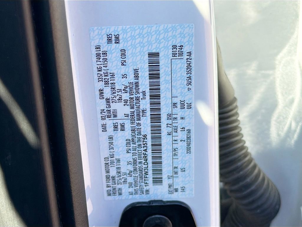 Used 2024 Ford F150 XLT w/ Mobile Office Package image 43