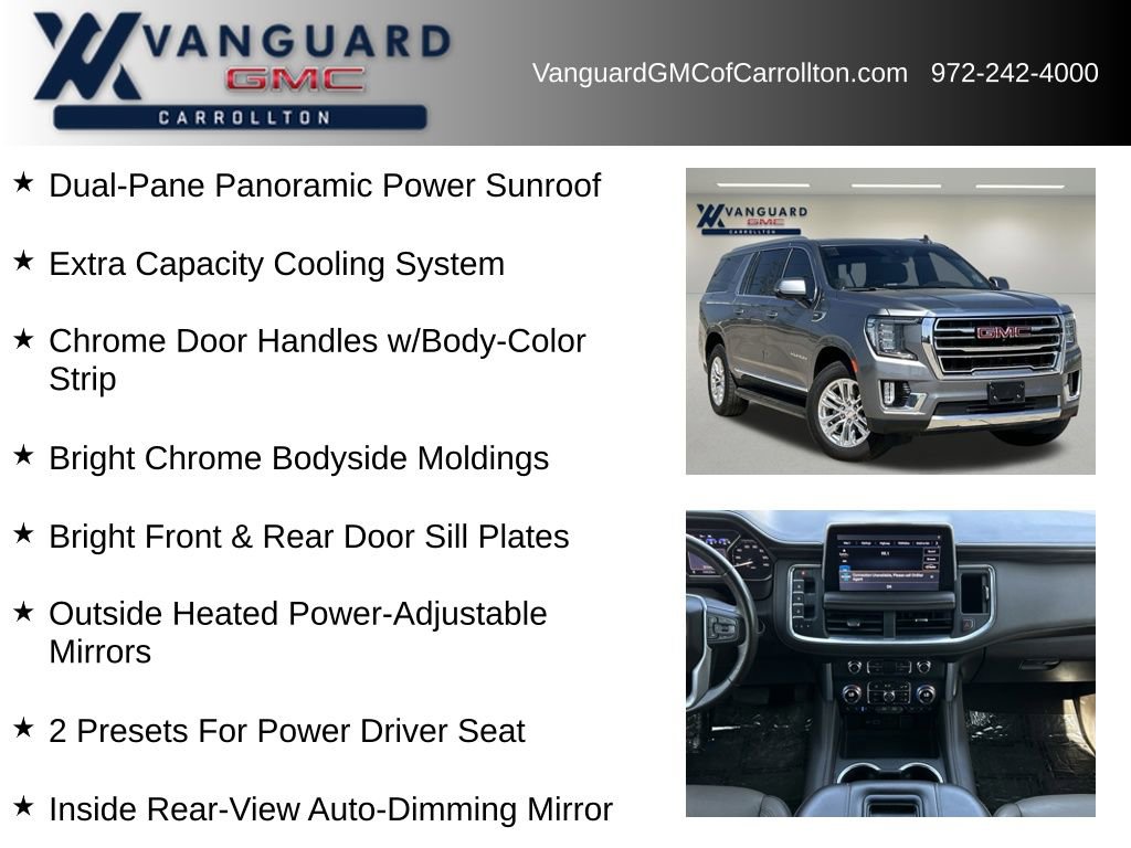 Used 2021 GMC Yukon XL SLT w/ SLT Luxury Plus Package image 12