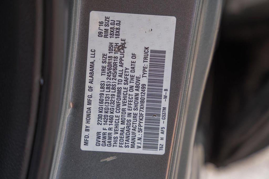 Used 2017 Honda Ridgeline RTL-E image 42