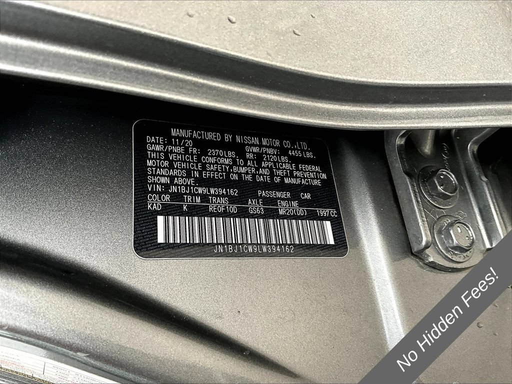 Used 2020 Nissan Rogue Sport SV AWD/4WD image 26