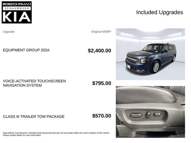 Used 2019 Ford Flex SEL w/ Equipment Group 202A AWD/4WD image 4