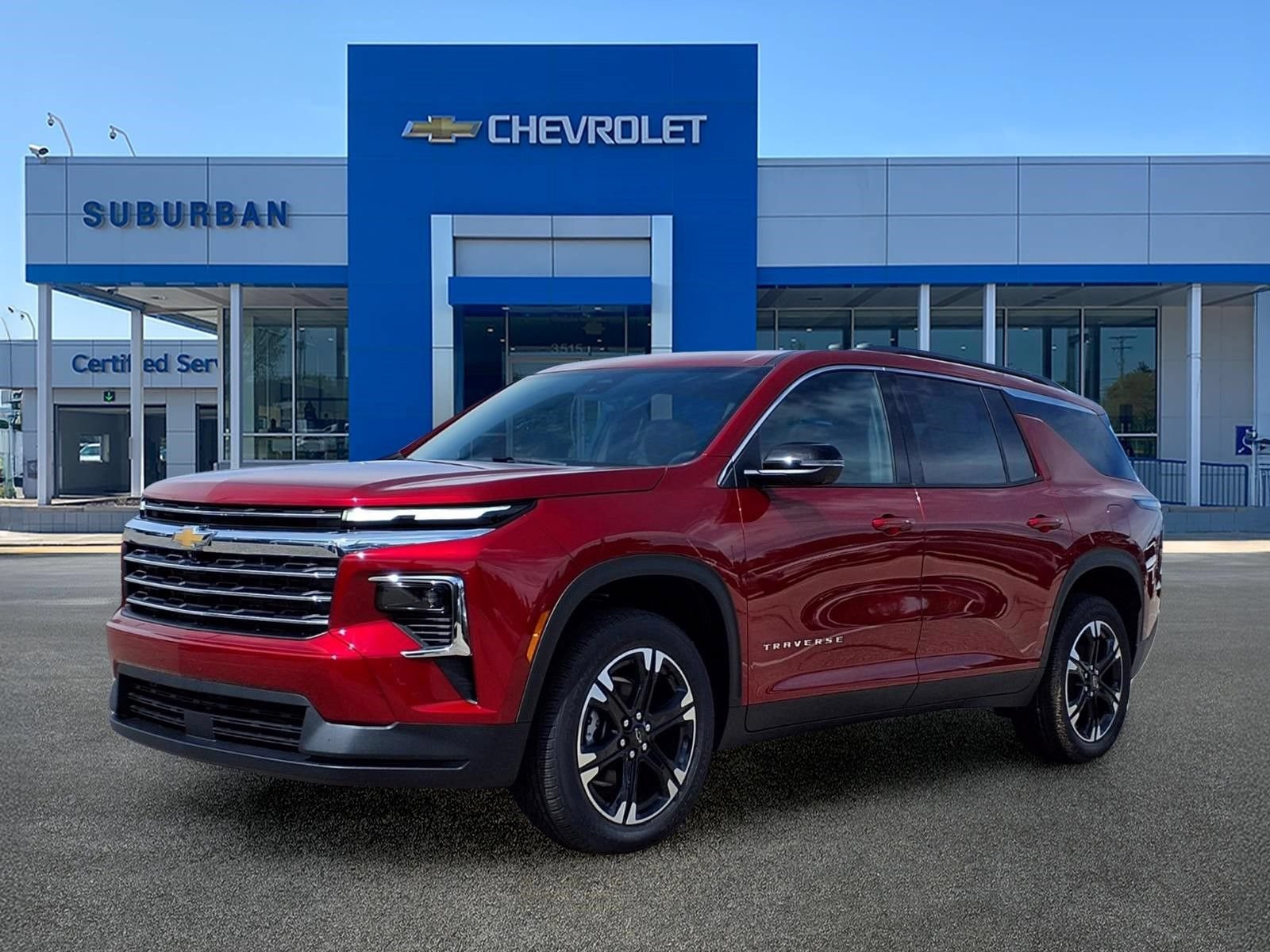 New 2027 Chevrolet Traverse LT w/ Sun and Wheel Package AWD/4WD 360° Tour