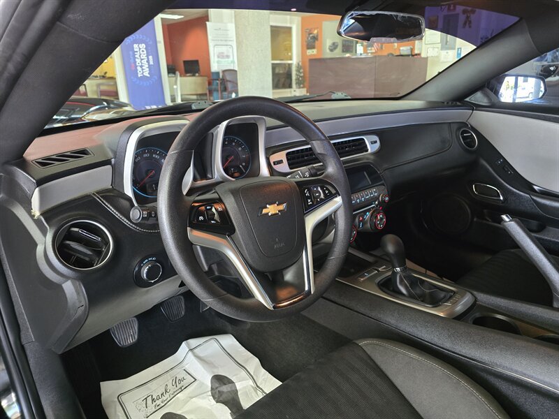 Used 2014 Chevrolet Camaro LS w/ Orange Rally Stripe Package RWD image 8