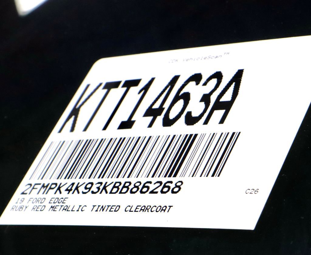 Certified 2019 Ford Edge Titanium w/ Cold Weather Package image 37