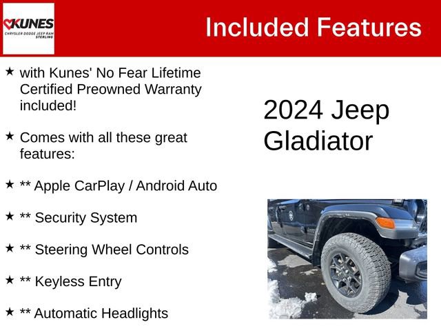 Used 2024 Jeep Gladiator Willys image 4