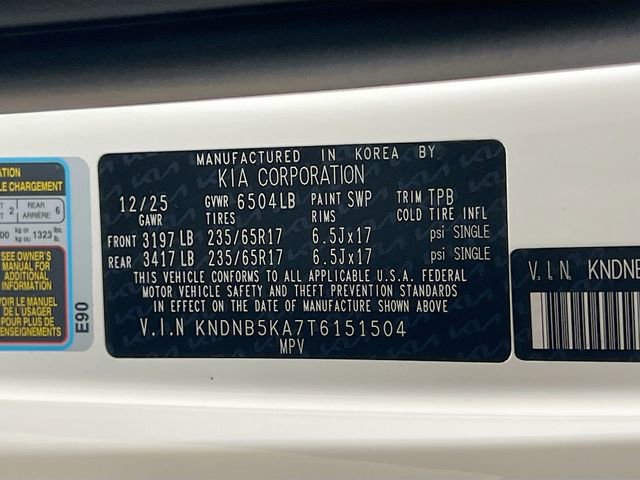 New 2026 Kia Carnival LXS image 34