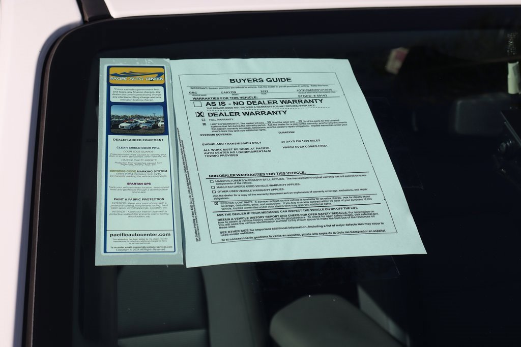 Used 2022 GMC Canyon Elevation Standard w/ Convenience Package image 46