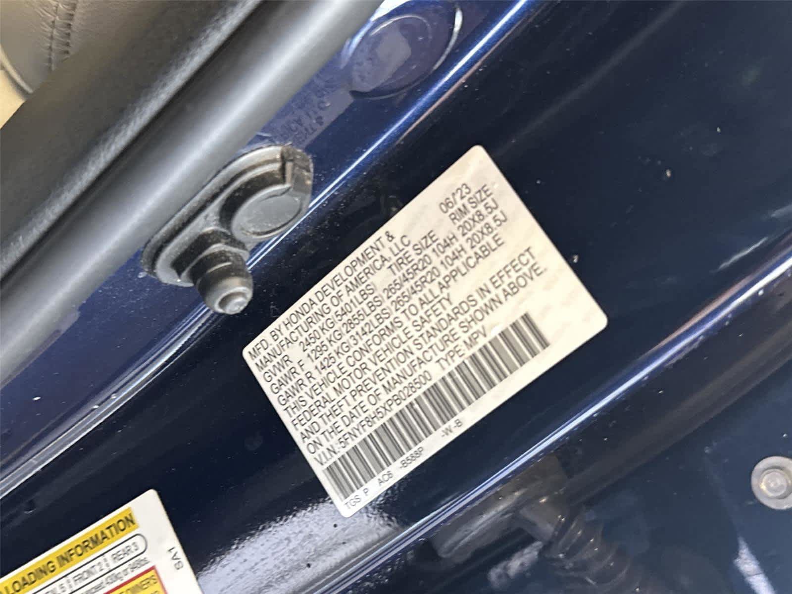 Used 2023 Honda Passport EX-L image 33