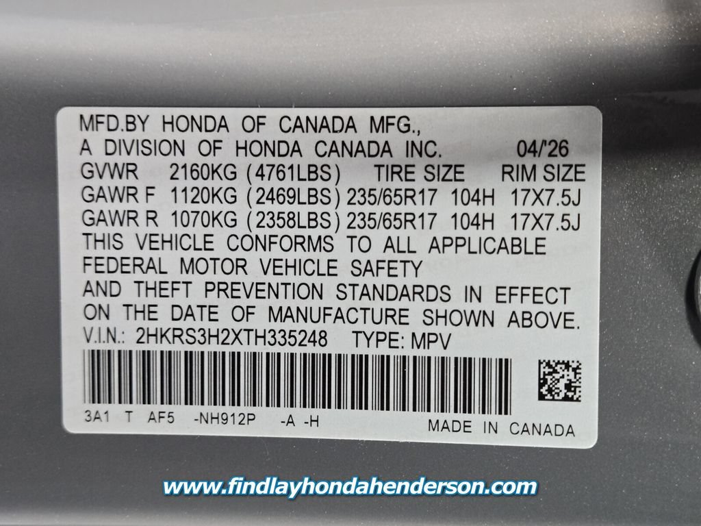 Certified 2026 Honda CR-V LX image 13